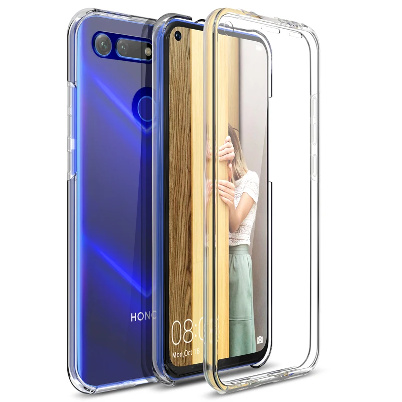 Жесткий чехол 2 в 1 для Huawei P30 pro lite P smart 2019 бампер ударопрочный защитный Honor 10 Lite View 20