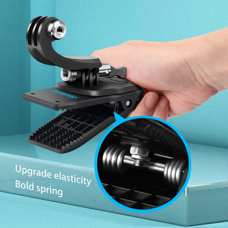 adjustable action camera backpack strap holder clip universal for dji osmo pocket 12 gopro hero 9 8 7 sjcam xiaoyi clamp mount free global shipping