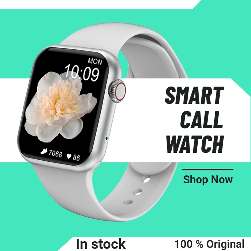 

2021 New Smart Watch Men Women Bluetooth Call 1.75inch 3D Full Screen Touch IP68 Waterproof Sports Smartwatch For Apple Watch