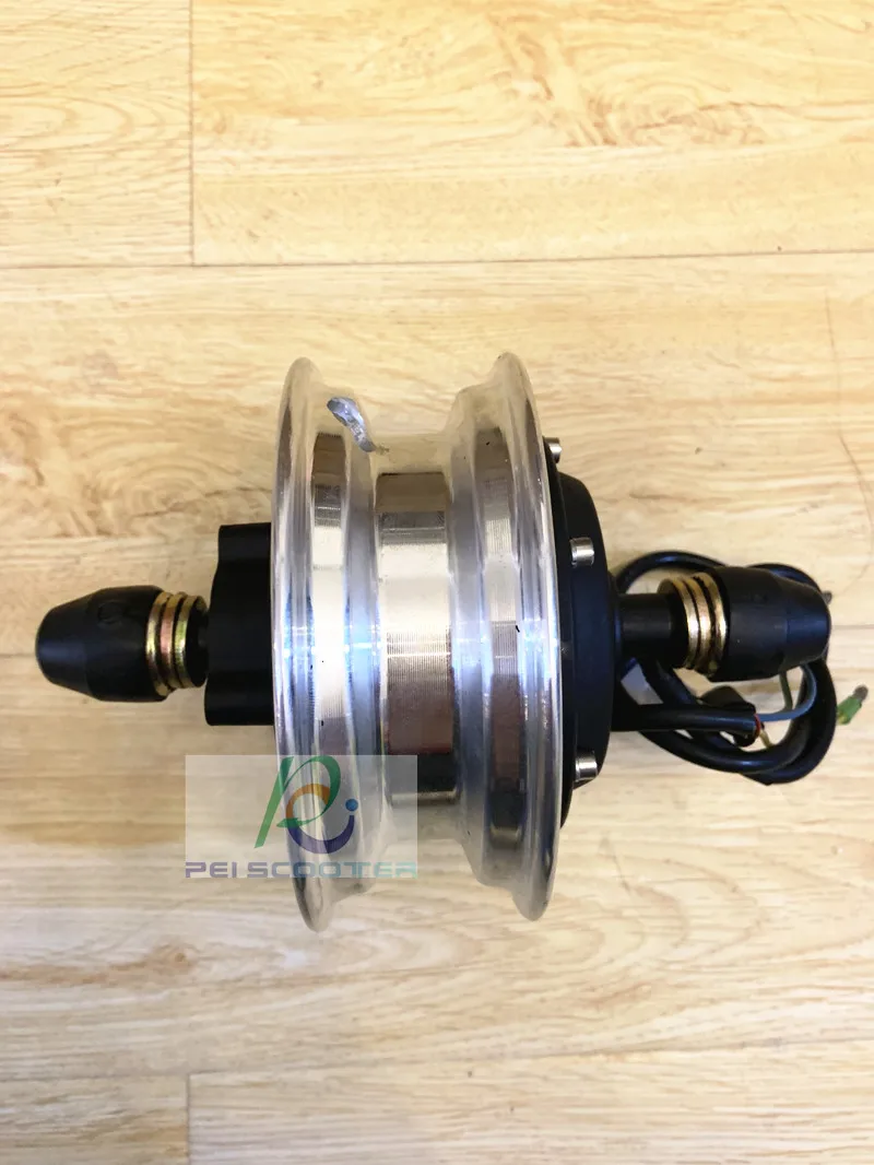 5-дюймовое колесо с интегрированным мотором может поместиться в шину 12 дюймов или