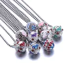 Ожерелье с диффузором, ожерелье для ароматерапии диффузор, ожерелье с подвеской с эфирными маслами, аромат медальона