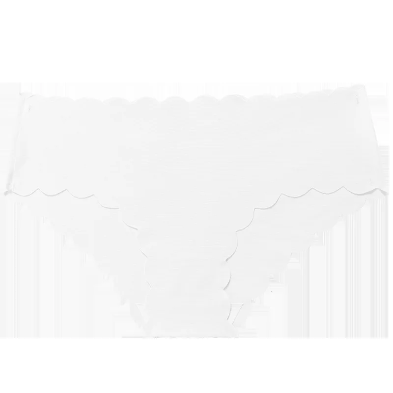 Женское нижнее белье с оборками невидимые бесшовные трусики стринги женские