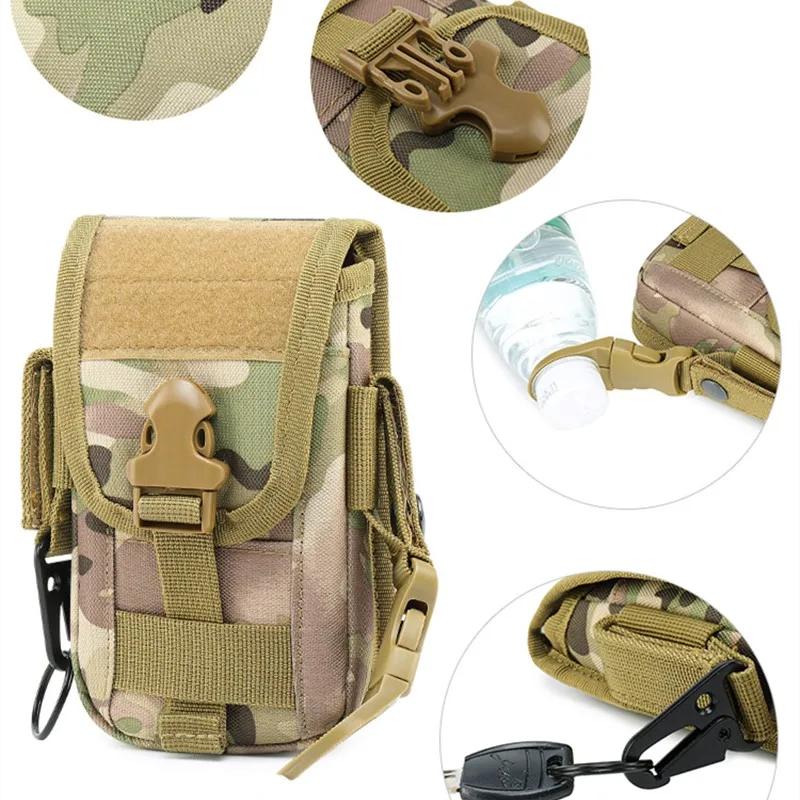 Тактическая охотничья сумка с креплением на поясной ремень военные тактические