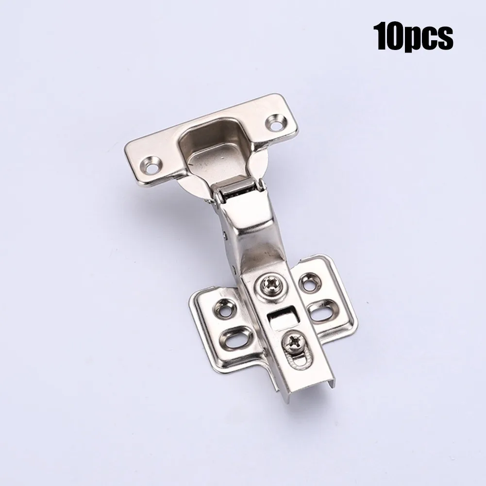 

10Pcs Serie Hinge Stainless Steel Hydraulic Cabinet Door Hinges Damper Buffer Soft Close Kitchen Cupboard Furniture