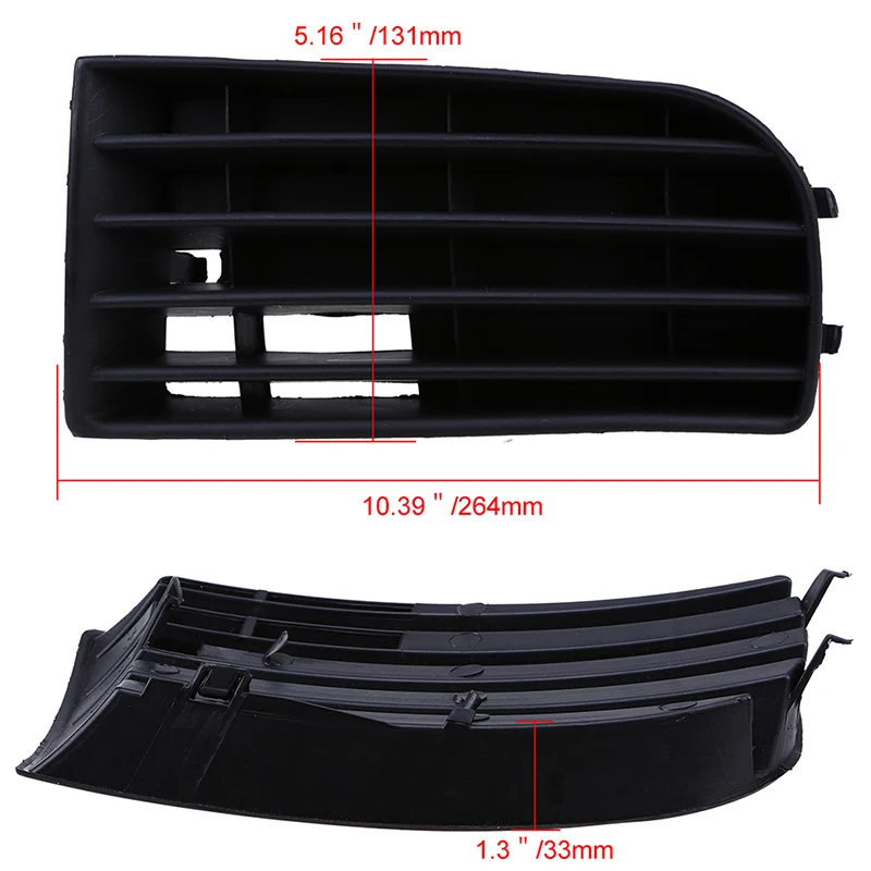 Posbay Автомобильная Передняя Нижняя решетка бампера для VW Golf MK5 2004/2005 2009