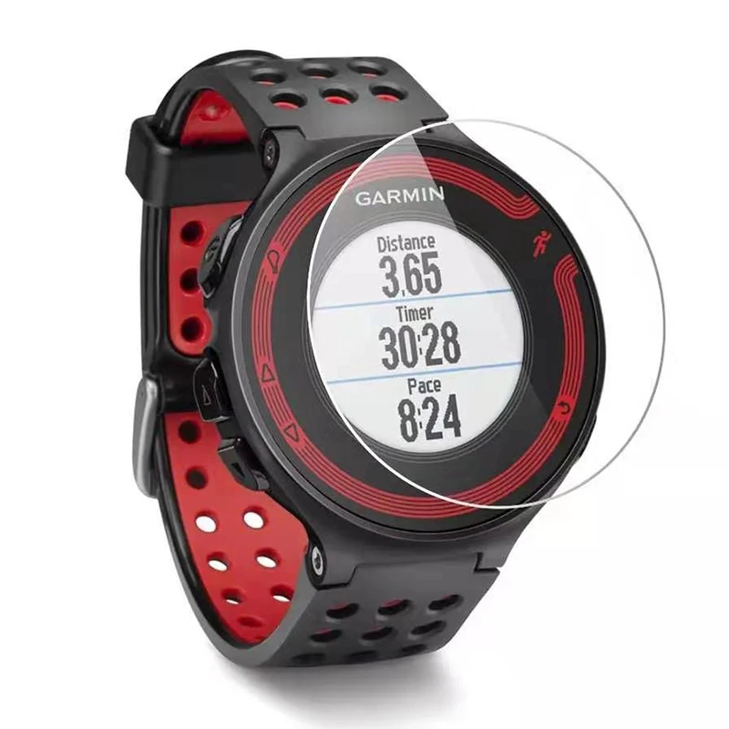 

Protective For Garmin Forerunner 235/225/220 Watch Ultra Clear Tempered Glass Film Screen Protector Watch Film