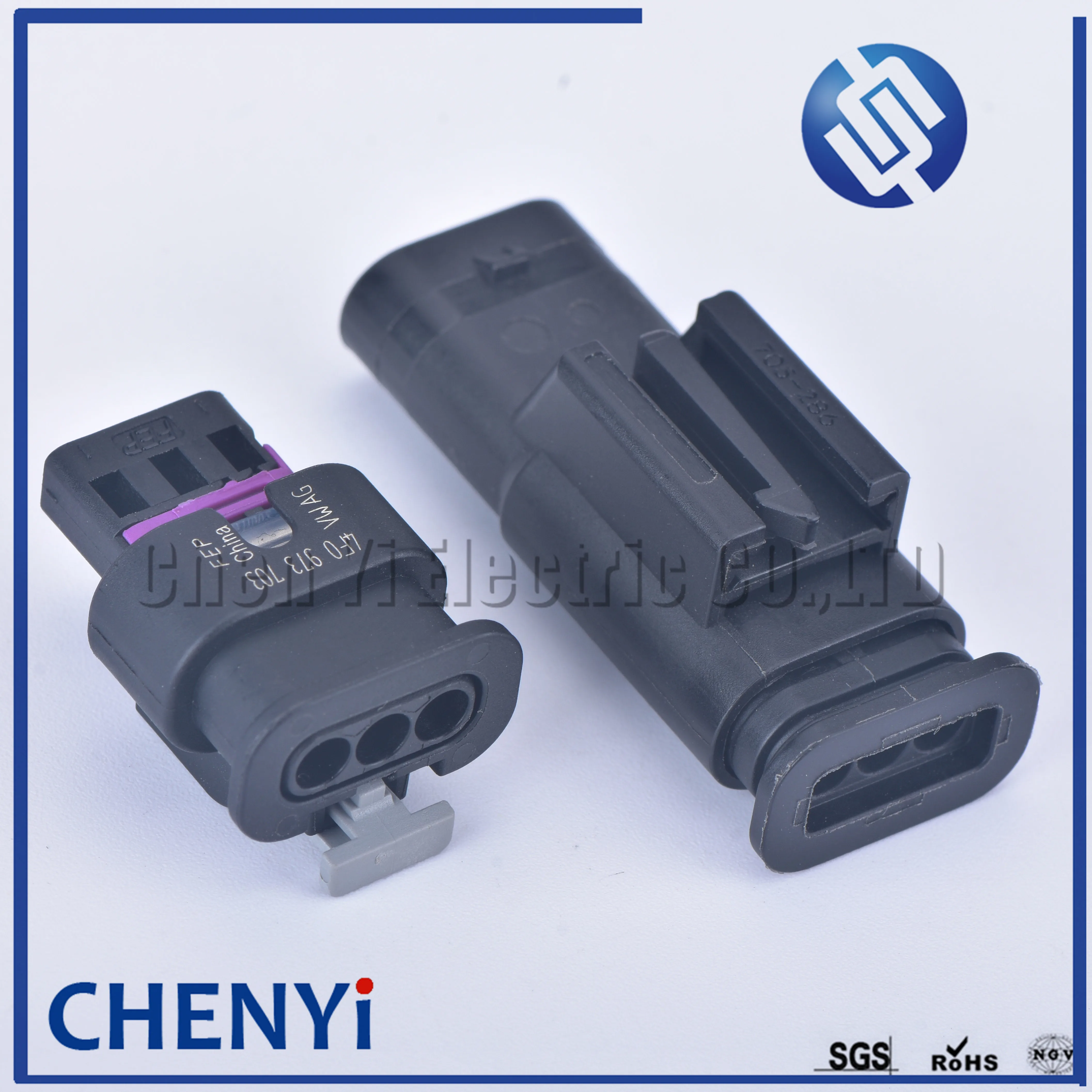 2 комплекта 1718653 1 TE Tyco AMP 3 pin мужской женский Авто Электронный водонепроницаемый