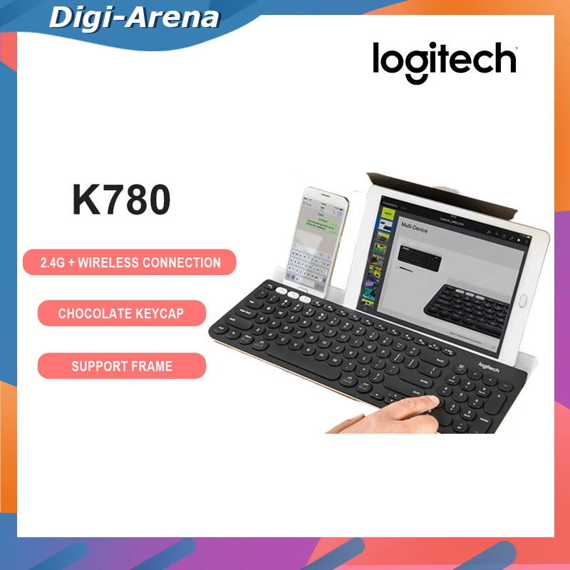 Беспроводная клавиатура Logitech K780 для ПК компьютера телефона планшета