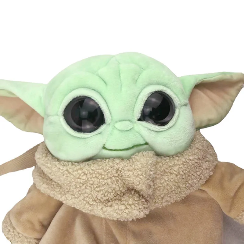 Мягкий плюшевый рюкзак Yoda Grogu для младенцев из сериала мандалор милый детский