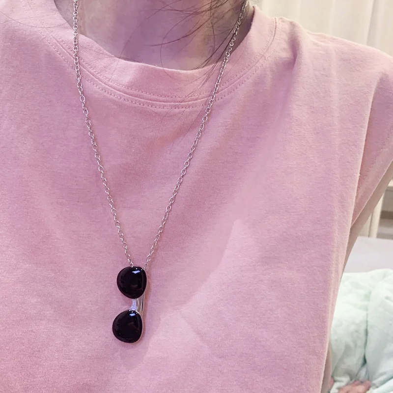 Ожерелье-цепочка для очков в минималистическом стиле женское модное ожерелье