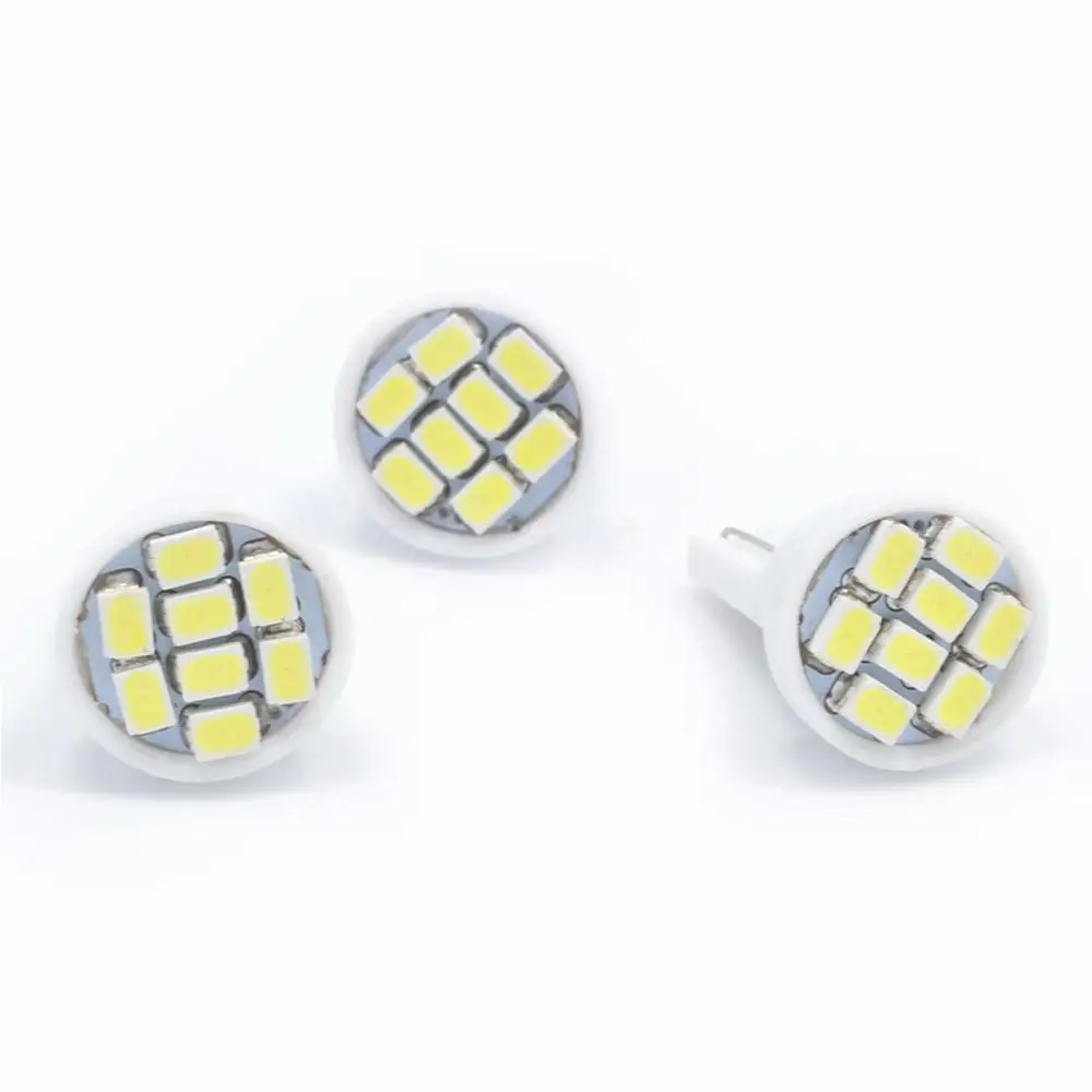 10 шт. Led 8 Smd 1206 светодиодов 8SMD Авто интерьерный светильник дорожные фонари s