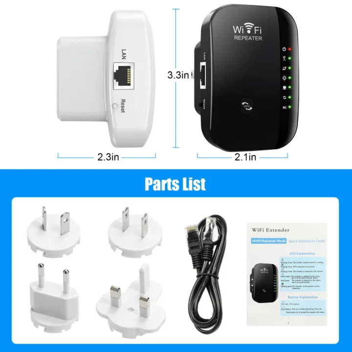 Усилитель сигнала Wi Fi 2 4 ГГц 300 м 802.11n/g/b|Усилители сигнала| |