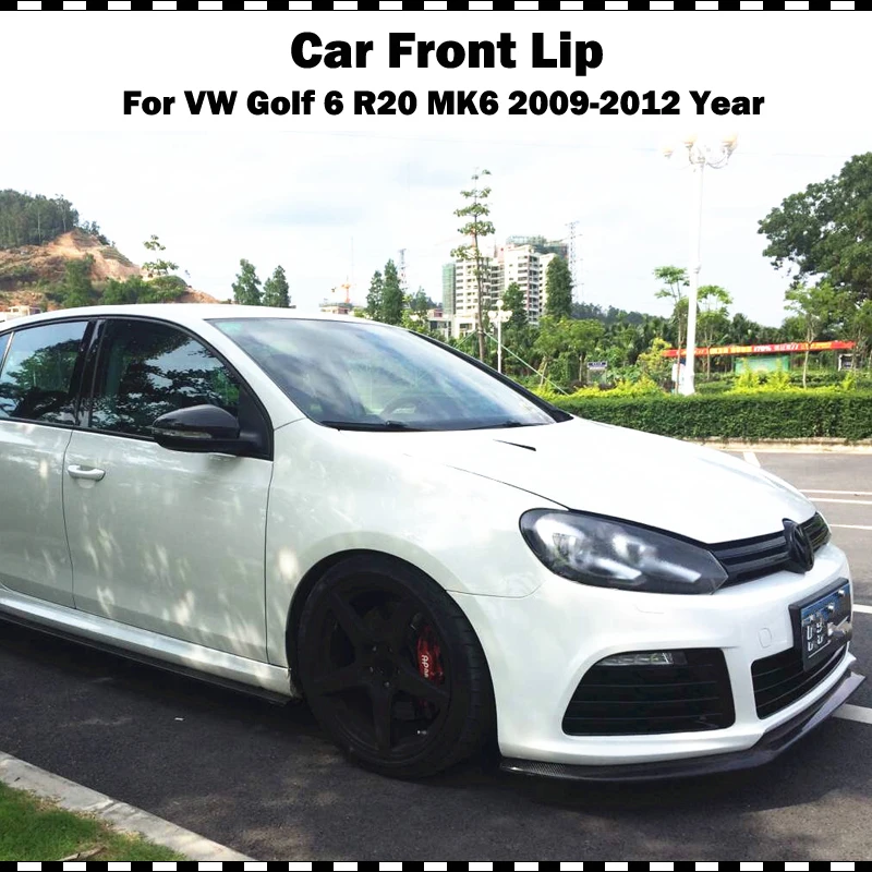 Спортивные стильные зеркальные чехлы из углеродного волокна для VW Golf 6 mk6 GTI R20 cf