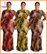 Plus Size 5xl Women Two Piece Set Top And Pants Tracksuit Sweatsuit Outfits Vintage Leopard Patchwork Casual Sets Autumn Winter