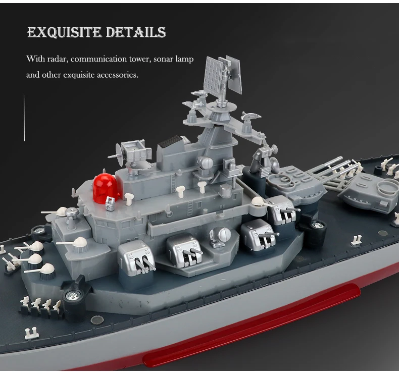 Супер большой пульт дистанционного управления корабль боевой Электрический