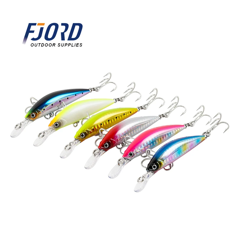 FJORD новый продукт 70 мм 17 г Heavy Minnow приманки лазера жесткая искусственная приманка