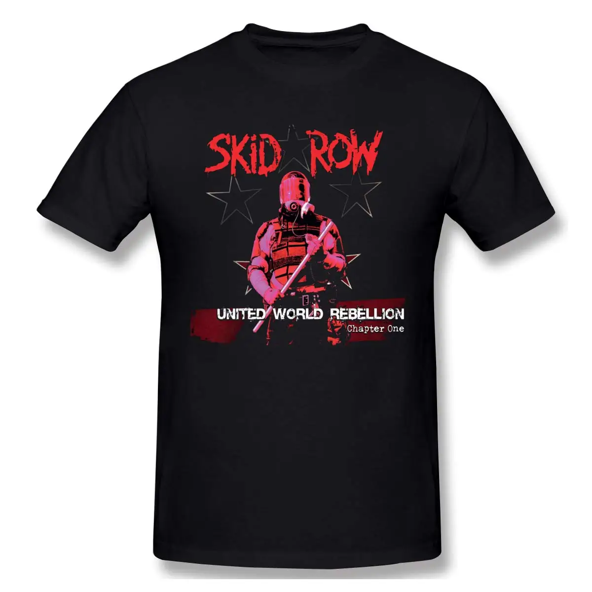 Классическая мужская футболка Sk-id R-ow TSDFC стрейч круглый вырез короткий рукав