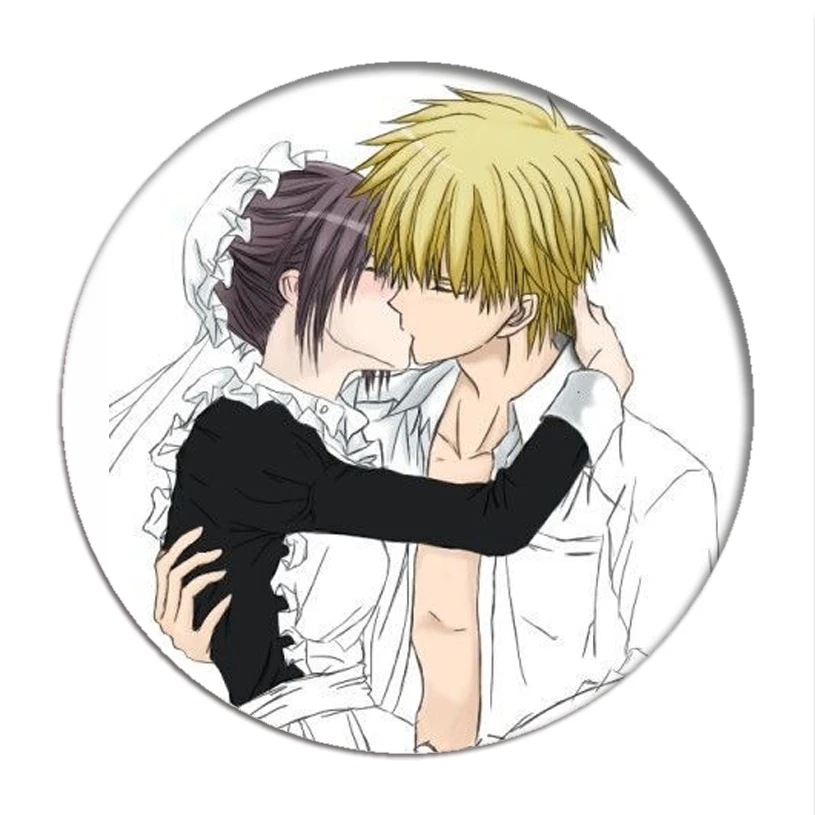 Kaicho ha Maid Sama Значки для косплея Ayuzawa Misaki брошь коллекция значков сумки Usui Takumi