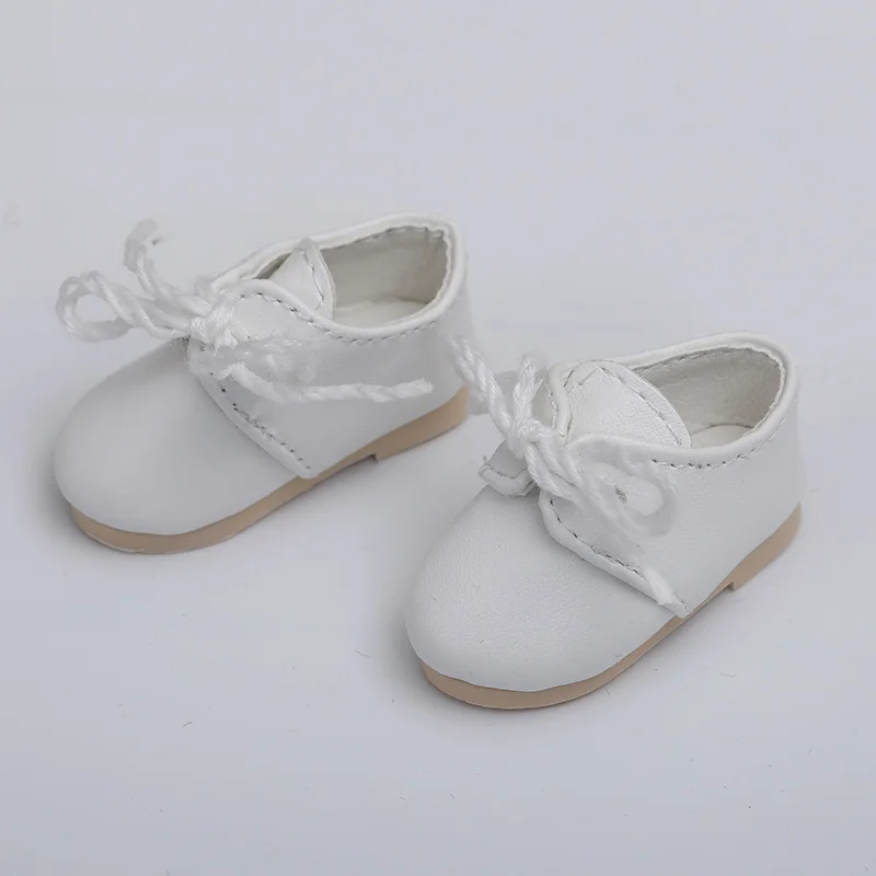 Туфли BJD из 1/6 кожи цвета: белый черный красный хаки для кукол YOSD длина WX6-33 4 6 см