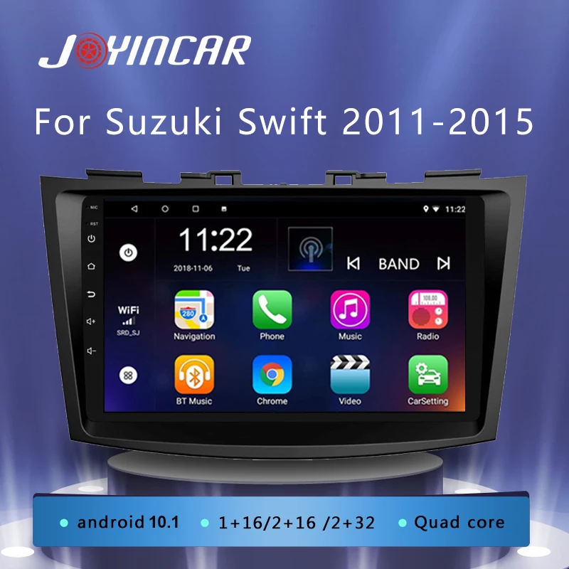 Автомагнитола 2 din + 32 ГБ Android 10 1 для Suzuki Swift 2011 2015 автомобильный радиоприемник