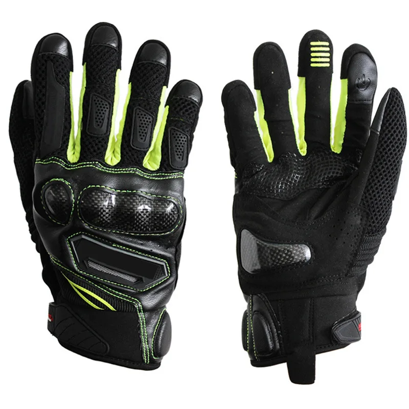 KOMINEe GK 167 гоночные перчатки из углеродного волокна защитные сетчатые