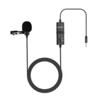 Всенаправленный конденсаторный петличный микрофон BOYA BY-M1M1 PRO, для видеокамер Canon, DSLR, видеокамер, iPhone