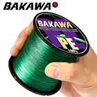 Плетёная рыболовная леска BAKAWA, 4 нити, 300 м, 10-85lb