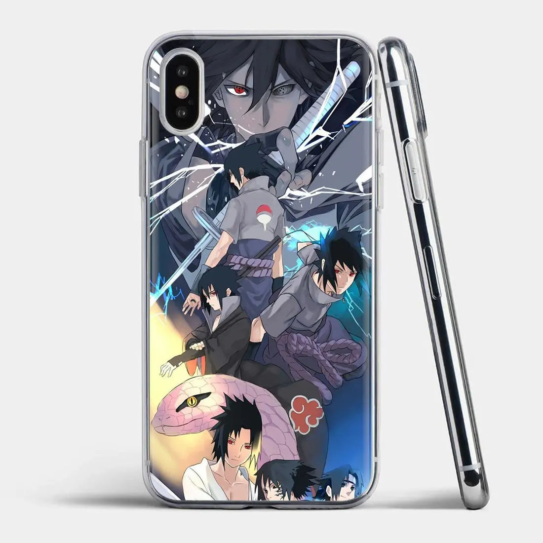 Крутой Наруто Акацуки для iPhone 11 Pro 4 4S 5 5S SE 5C 6 6S 7 8 X XR XS Plus Max iPod Touch силиконовый чехол