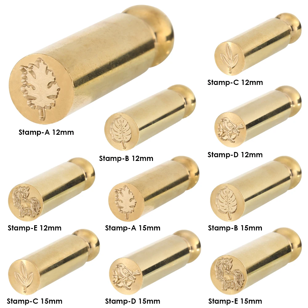 

1pcs Plant Animal Vintage DIY Cylindrical Seal Stamp Sealing Retro Wax Stamp for Scrapbooking Diary