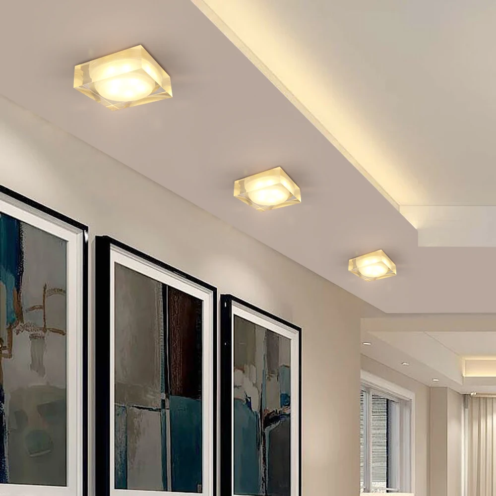 Светодиодный Светильник направленного света акриловый кристаллический