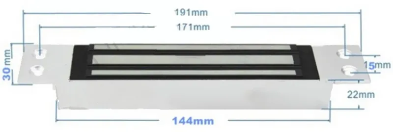 180-280 кг Тяговый Электрический магнит 190x34x22 мм удерживающий магнит соленоид DC 12 В 24 В вход сильный подъемный магнит-контроллер