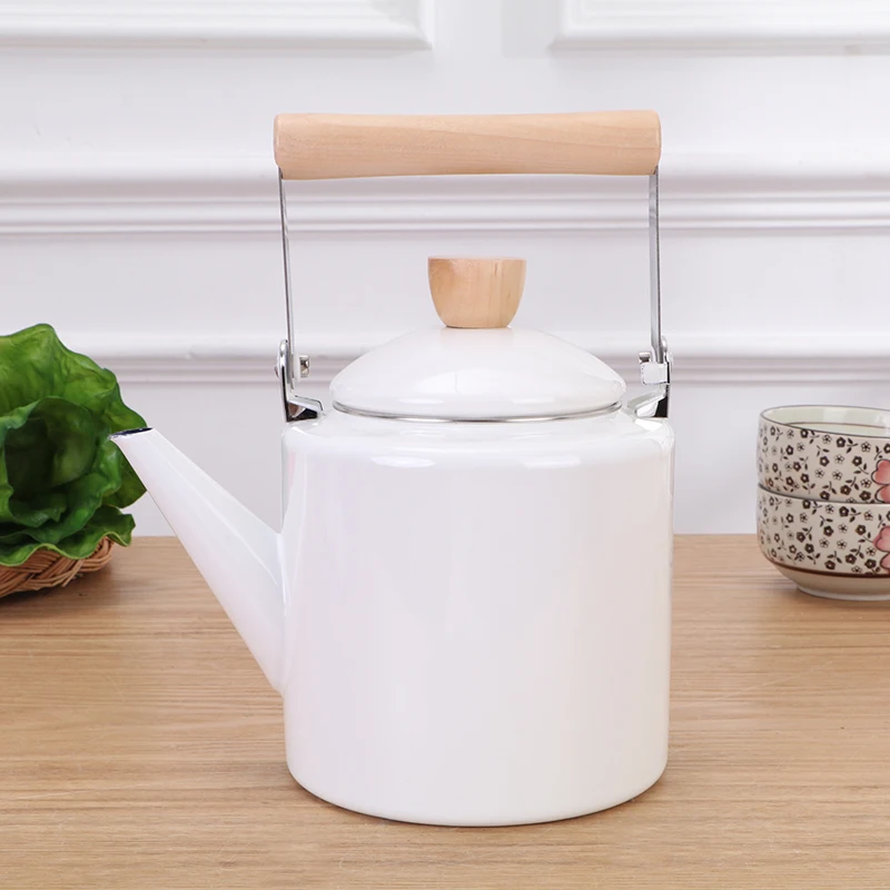 2L чайники кофе кухонная утварь керамический чайник эмаль может использоваться