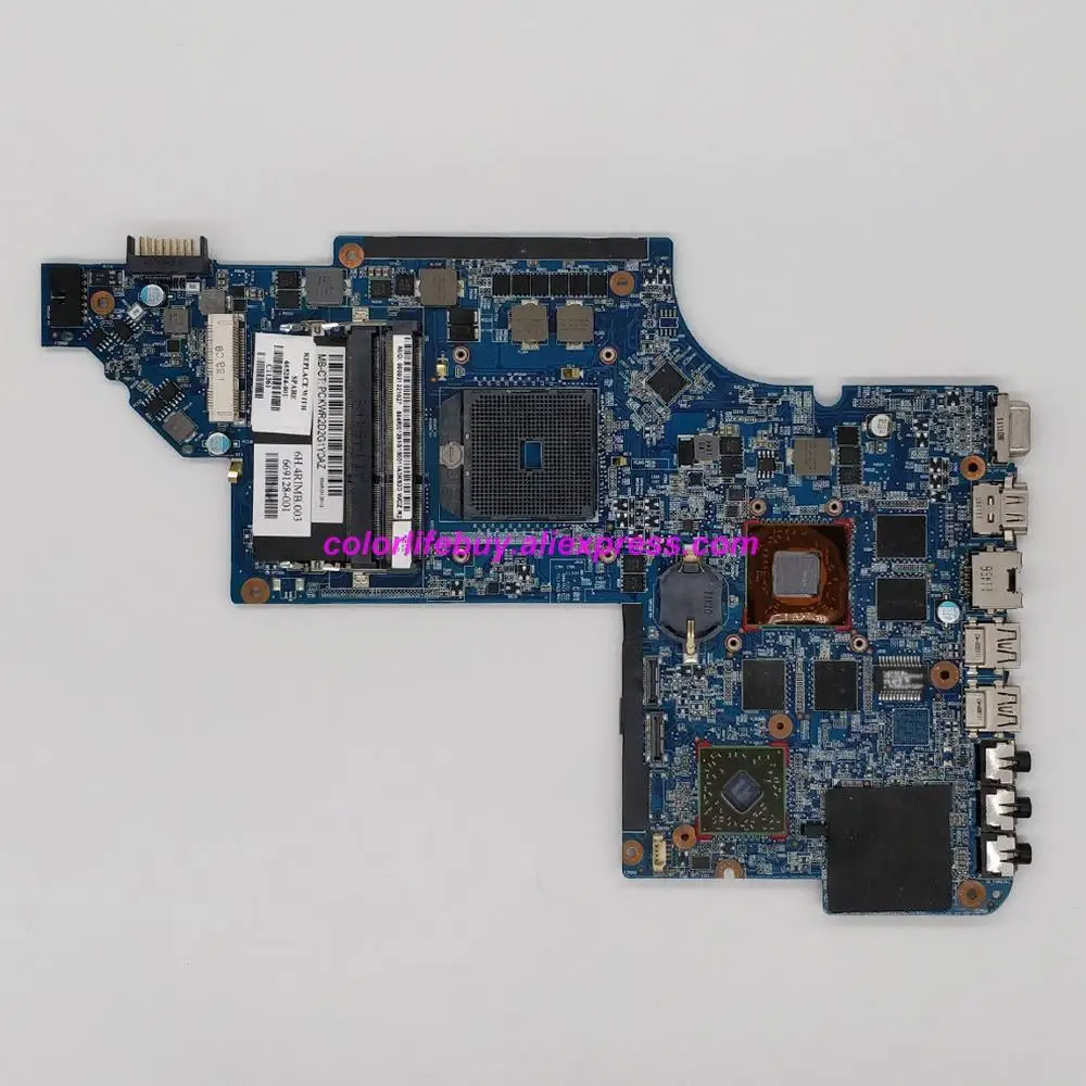 

Материнская плата 665284-001 HD6750/1G A70M для ноутбука HP Pavilion DV6-6B DV6-6C Series DV6Z-6B00 DV6Z-6C00