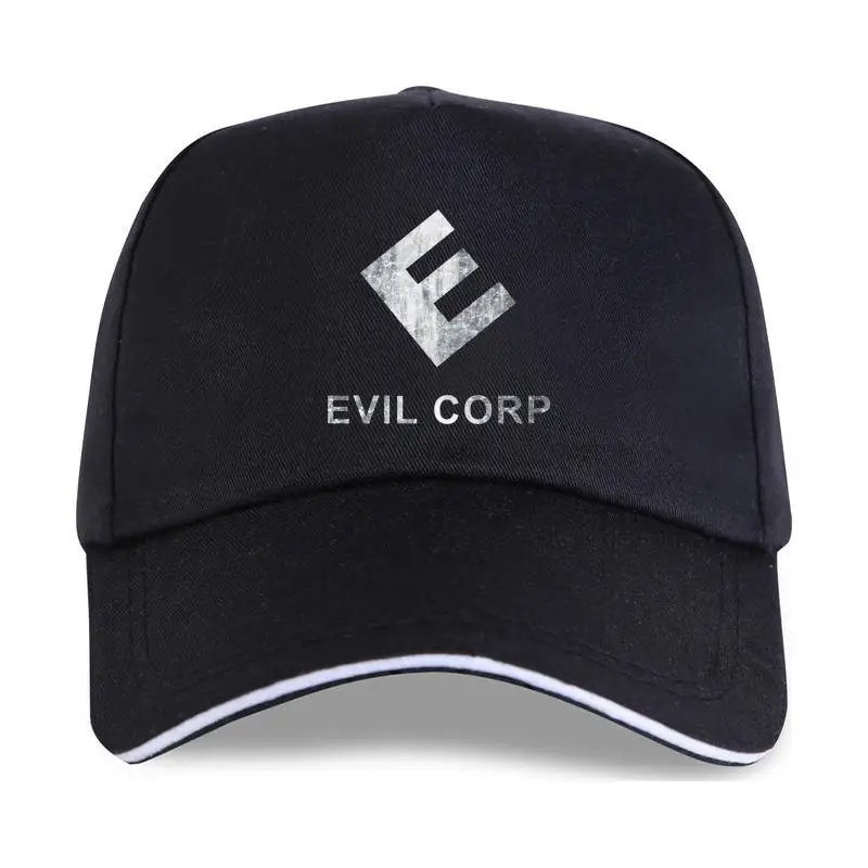 

New Mr Robot - Evil Corp Distressed Logo Style Baseball cap Fsociety Hacker Collective Tv Cool Unisex Pride Men Casual 2021