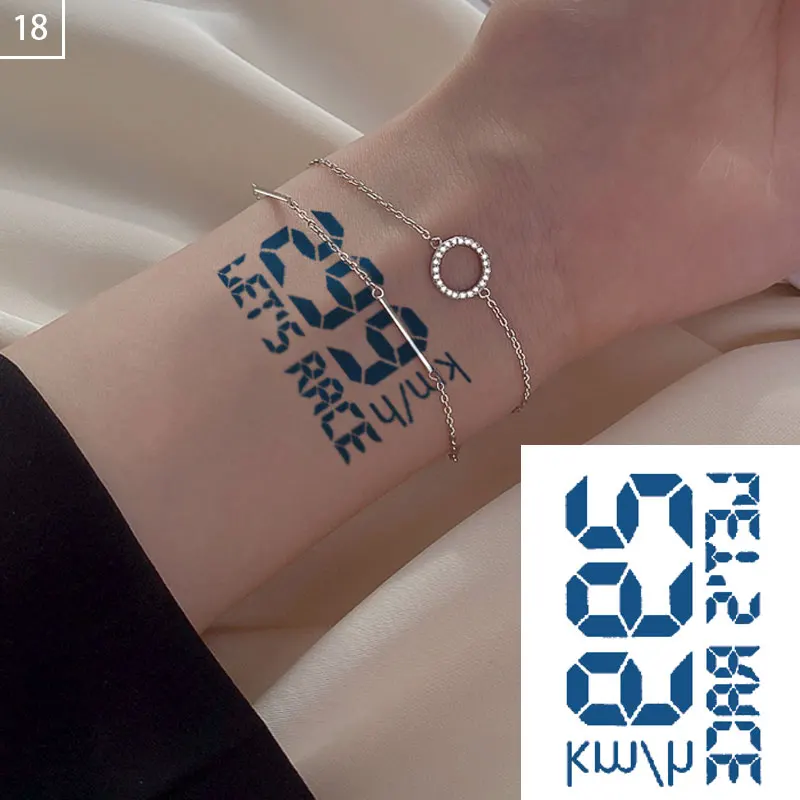 Татуировки и живопись на тело одноразовые татуировки полупостоянные Временные