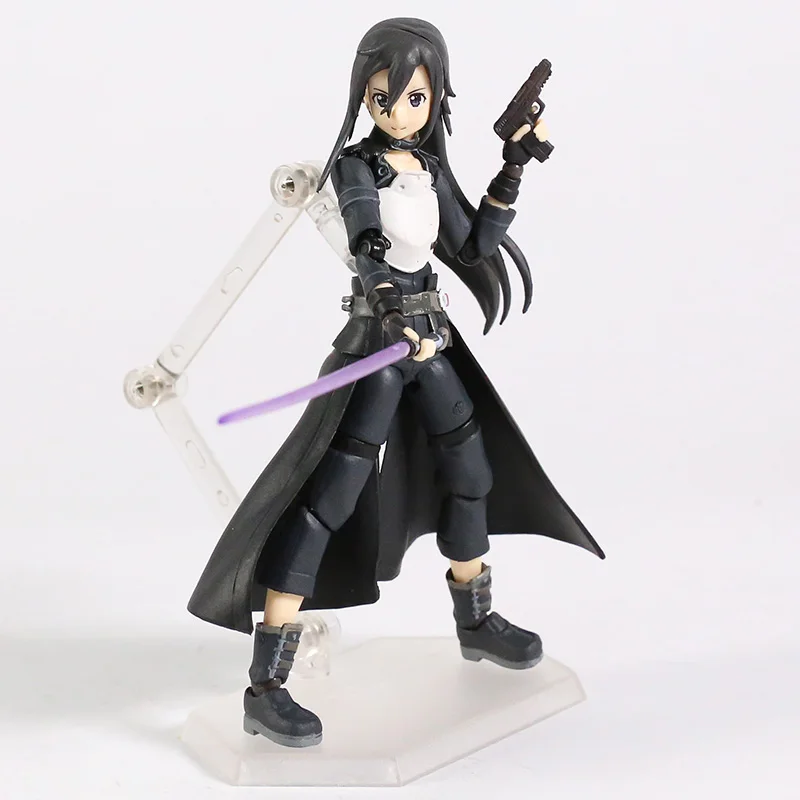 Figma Sword Art Online Kazuto Yuuki Asuna Asada Shino 248/241/174/264/178 экшн-игрушка Коллекционная фигурка