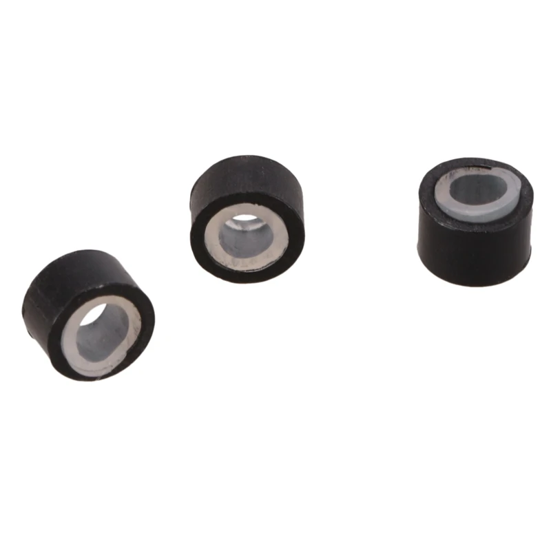 500 шт черные 5 мм Силиконовые выровненные микро кольцевые звенья бусины для I Stick