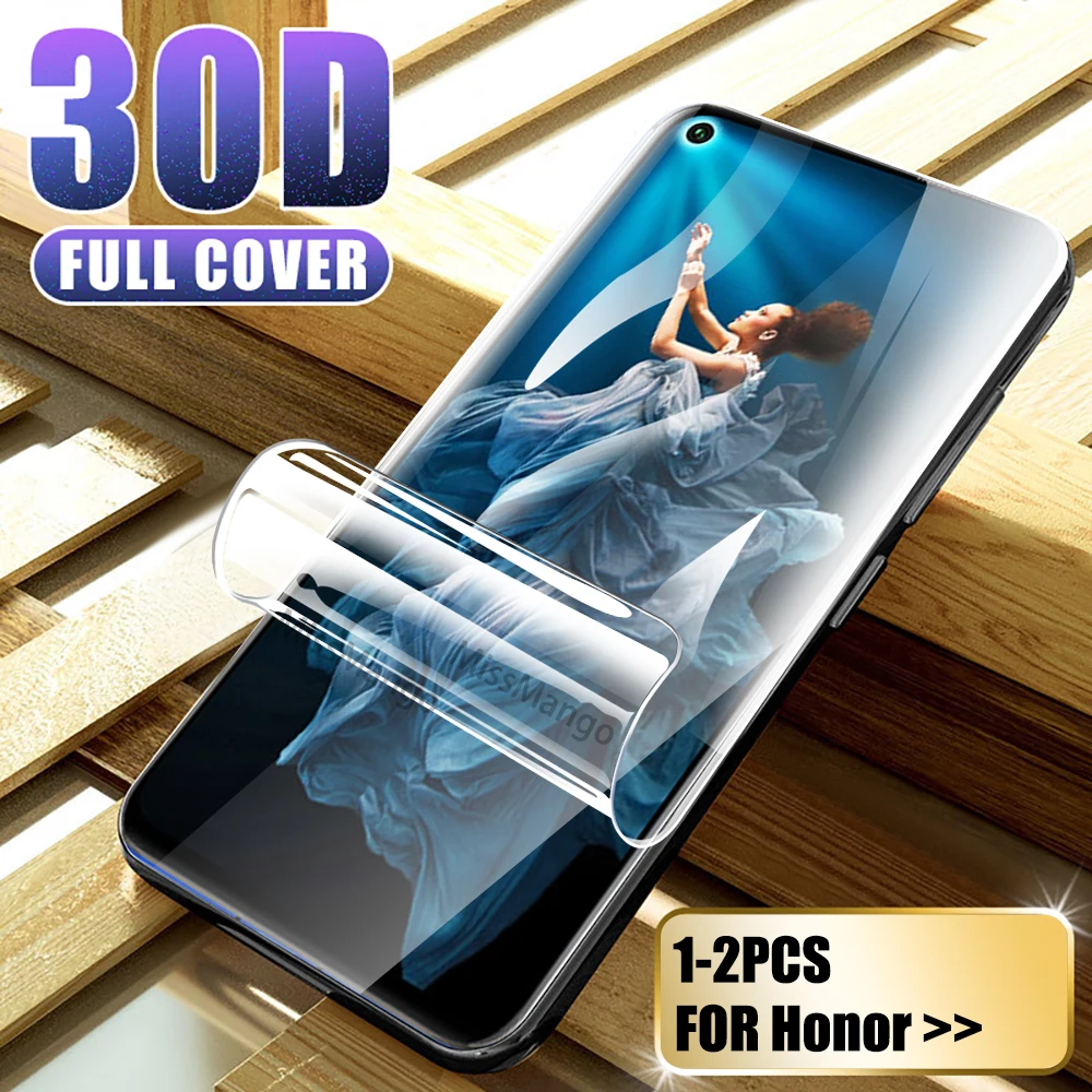 

Гидрогелевая пленка для Honor 20, Защита экрана для Huawei Honor 20 Lite Pro, мягкая пленка для Honor 20i, 20 s, 6,26, не стекло, 1-2 шт.