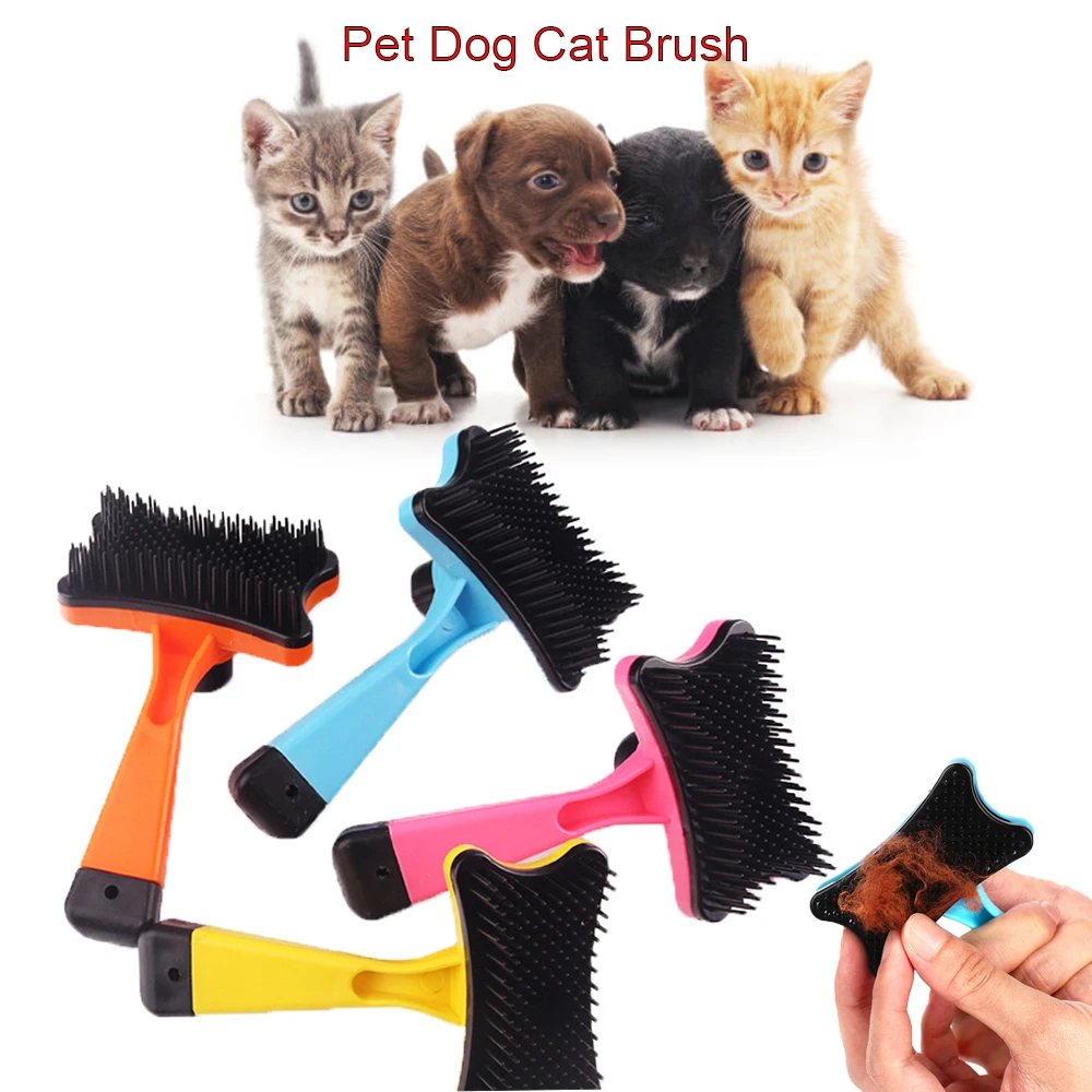 

Щетка для домашних животных, собак, кошек, щенков, кошек, аксессуары, расческа для груминга, товары для маленьких собак, товары для домашних ж...