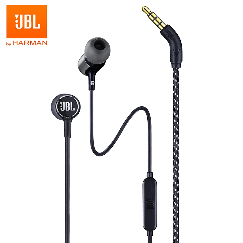 Оригинальные проводные наушники JBL Live 100 3 5 мм Спортивная стереогарнитура с