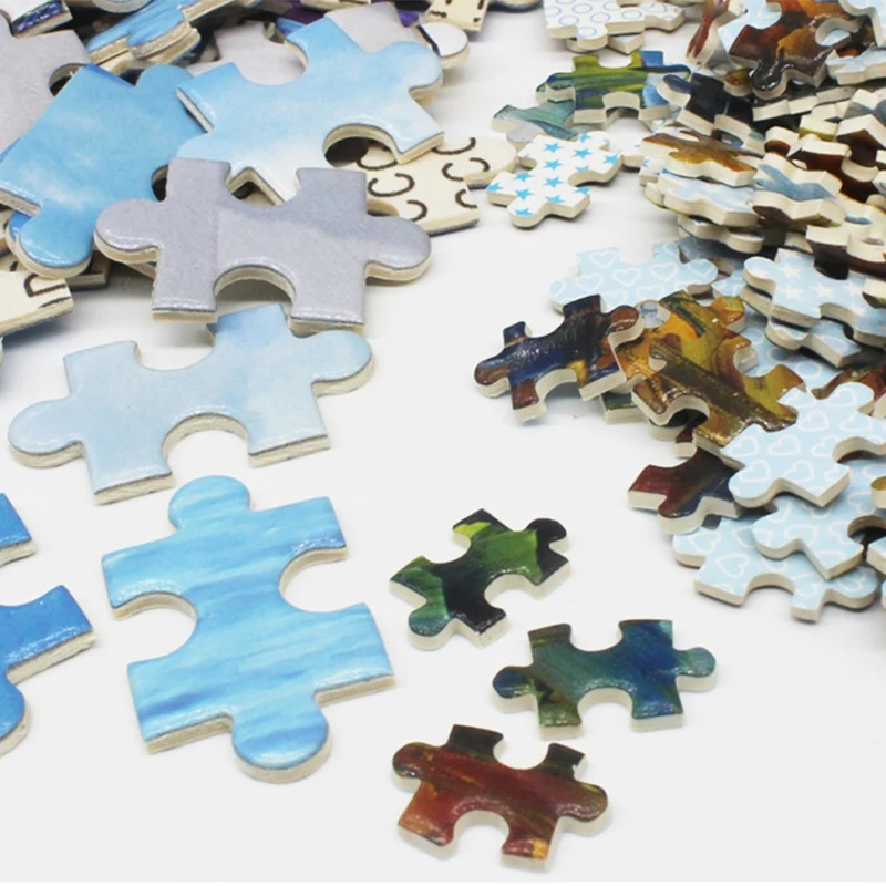 

Jigsaw Puzzles 1000 Pieces Wooden Assembling Picture Landscape Puzzles Toys for Adults Kids Games Educational Toys
