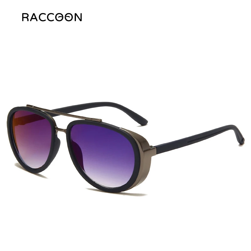 

2021 винтажные Модные солнцезащитные очки в стиле ретро с защитой от ветра круглые очки в стиле стимпанк дешевые спортивные классические сол...