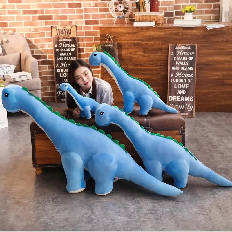 

35-100cm New Colorful Plush Dinosaur Toys Stuffed Plush Tanystropheus Dolls Children Gift Birthday Christmas Brinqedos