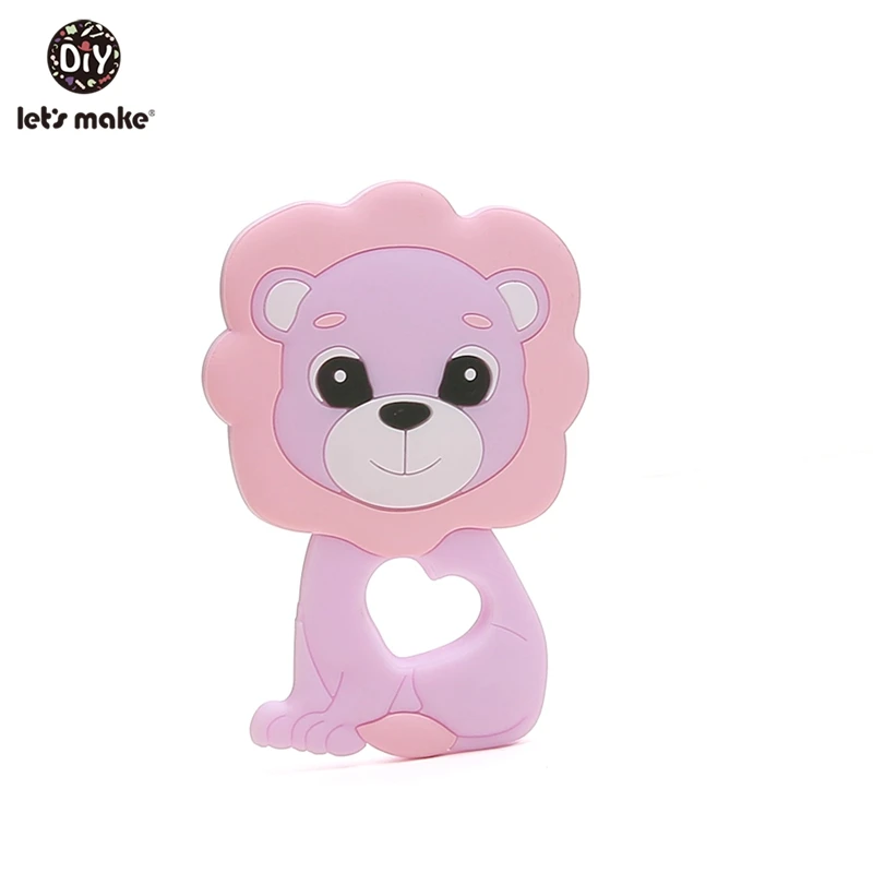 Let'S Make 1Pc Silicone Baby Teether Toddler Toys Diy Stroller Accessories For Pacifier Chain Owl Food Grade Toys Baby Teether - Цвет: 1ER129516