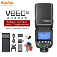 godox v860iii v860iii c 860iii n v860iii s gn60 ttl hss speedlite camera flash for sony nikon canon fuji olympus pentax camera