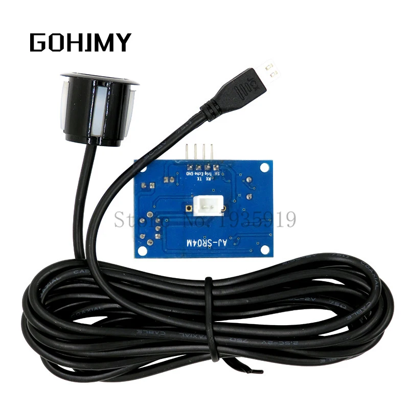 

10pcs Waterproof Ultrasonic Module JSN-SR04T Water Proof Integrated Distance Measuring Transducer Sensor for Arduino GOHJMY
