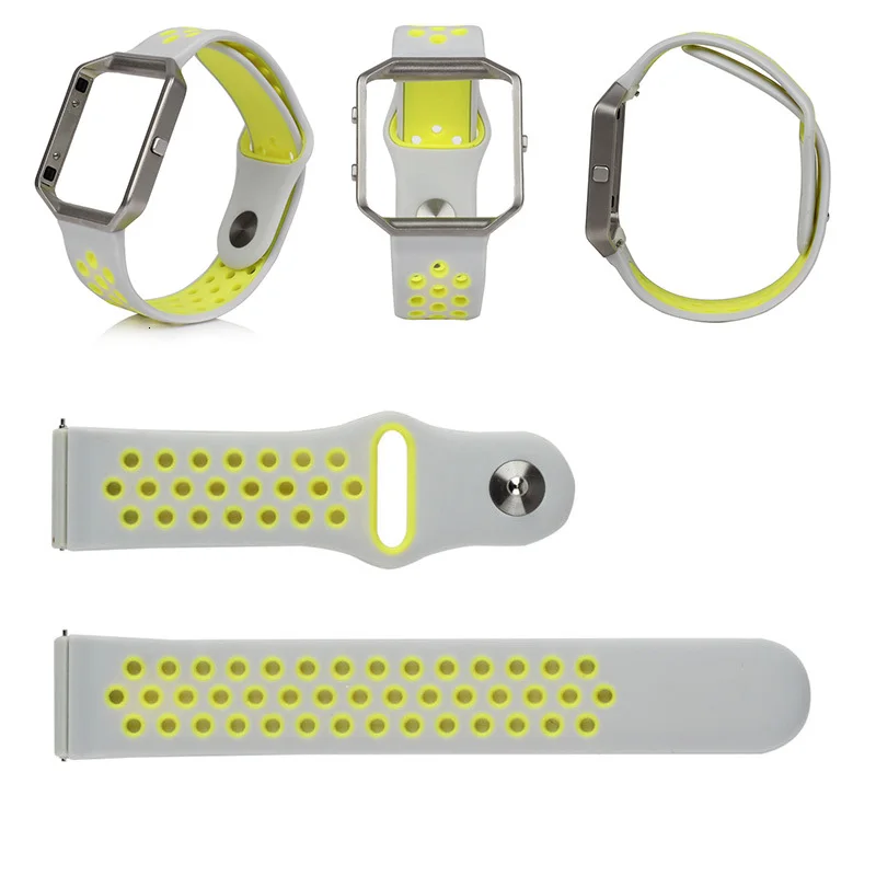 FOHUAS для Fitbit Blaze полосы мягкий силиконовый сменный спортивный ремешок для Fitbit Blaze Смарт фитнес часы без рамки