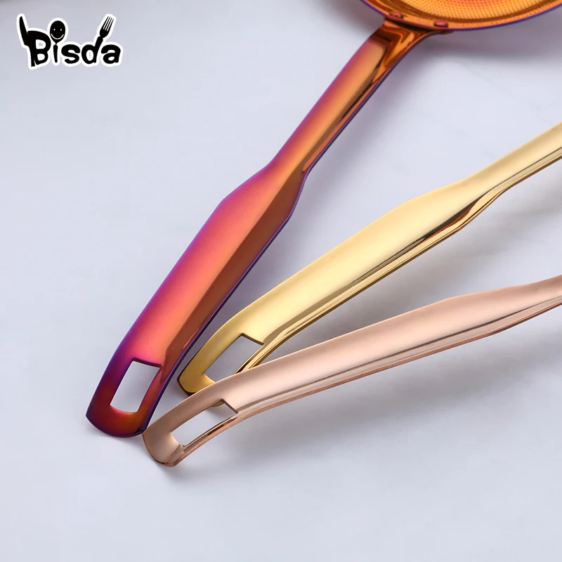 Масляный скиммер пельмени фильтр для жарки фотодуршлаг из нержавеющей стали 4