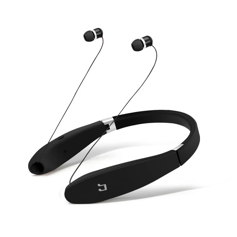 Fones de Ouvido Fone de Ouvido Bluetooth com Microfone 5.0 sem Fio Bluetooth Rádio Player Colar Esporte Fones Correndo Mp3