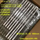 Светодиодный Подсветка лампы Газа для LG 47 